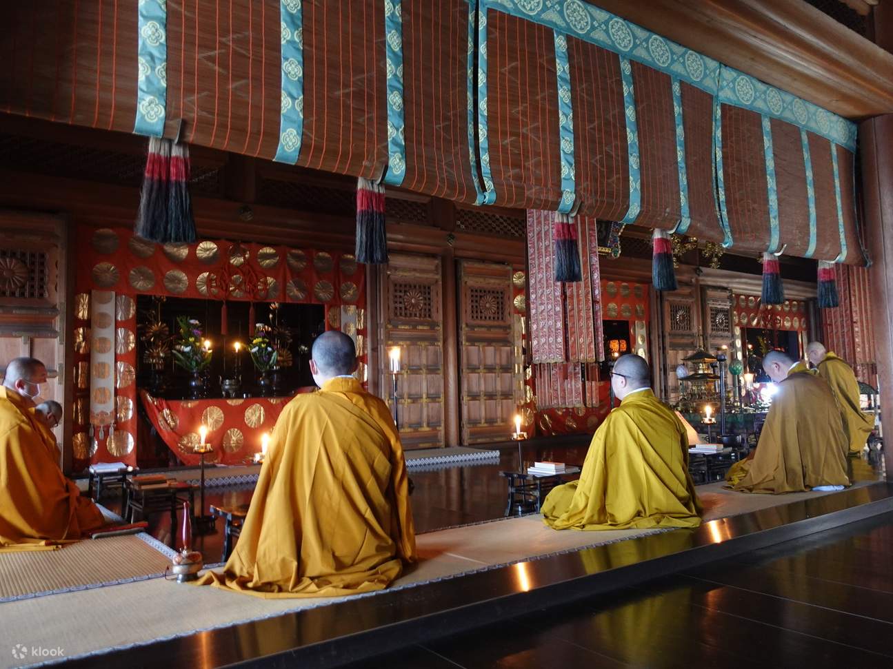 [Киото] Специальный осмотр с участием священников в киотском храме Сэнню-дзи; закрытый для широкой публики объект культурного наследия